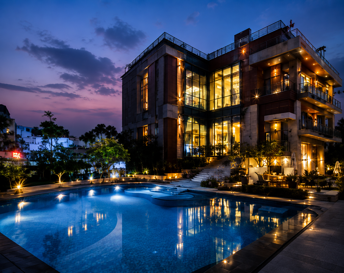 Resort Pool & Architecture